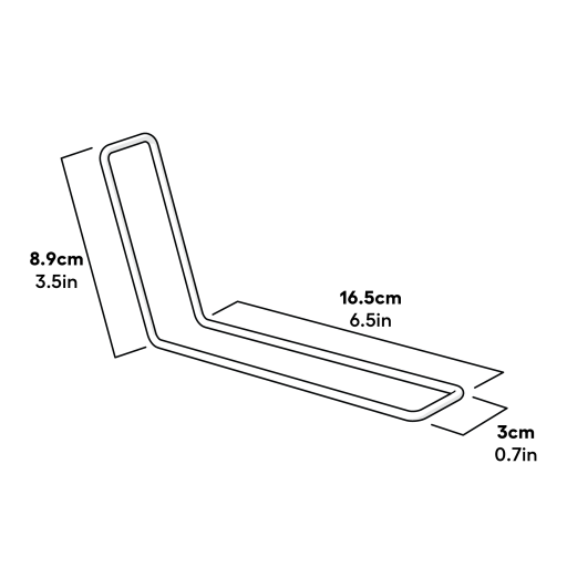 Cube mk2 extension skirt support dimensions (064.1078)