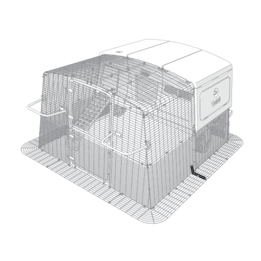 Eglu Cube mk2 & Eglu pro extension skirt support (064.1078)