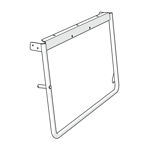 Eglu Cube mk2 frame side left assembly (064.0026)