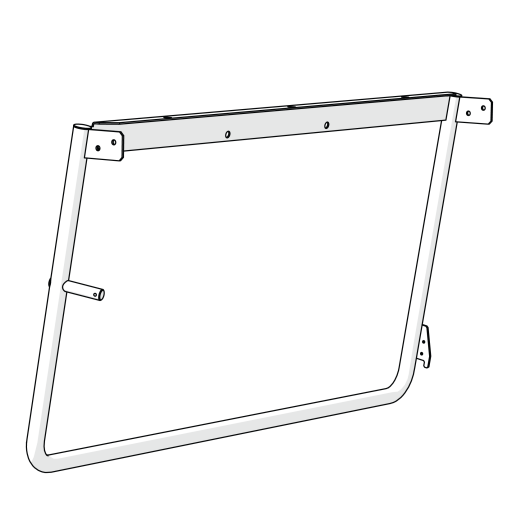 Eglu Cube mk2 frame side right assembly (064.0027)