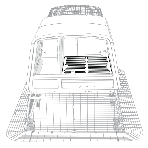 Cube mk2 roosting rack (064.1012)
