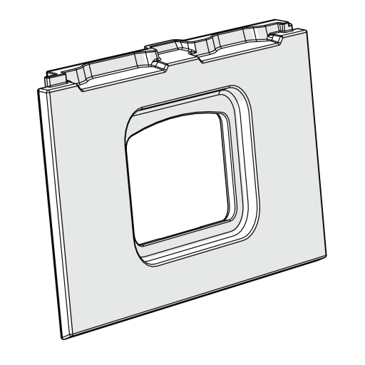 Eglu Cube mk2 side panel left - green (064.1001)