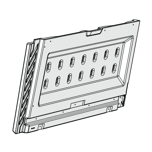 Eglu Cube mk2 side panel right - green (064.1002)