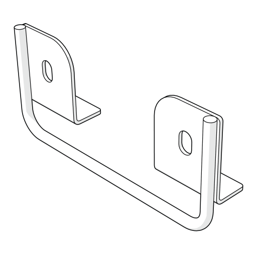 Eglu Cube mk2 u bracket back door (064.1028)