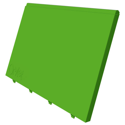 Eglu Go - side outer panel right leaf green