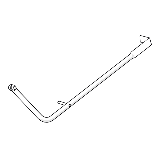 Eglu Go up wheel arm left (017.0042)Eglu Go up wheel arm left (017.0042)