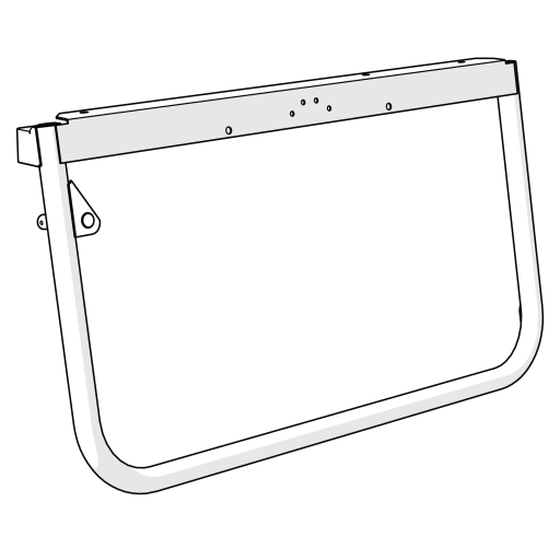 Frame side left assembly (114.0026)
