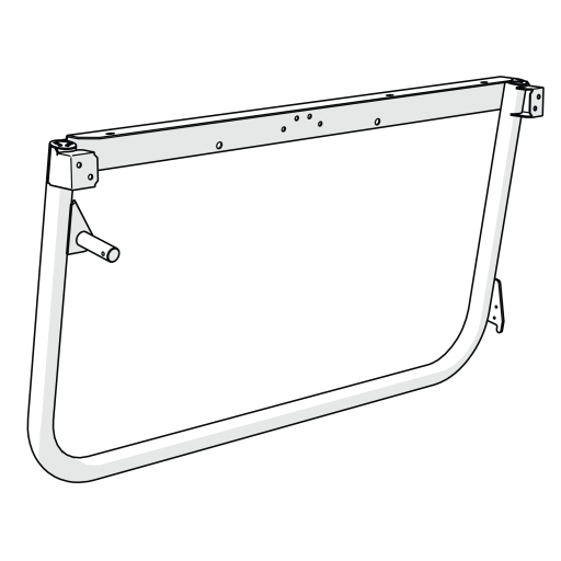 Frame side right assembly (114.0027)