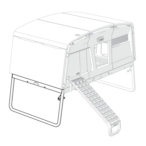 Eglu pro frame side right assembly (114.0027)
