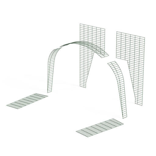 Eglu Classic chicken coop with run connection kit