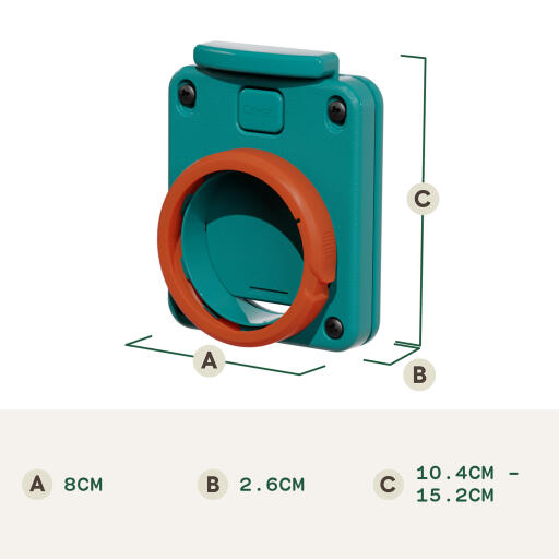 Hamster tunnel connection kit dimensions (cm)
