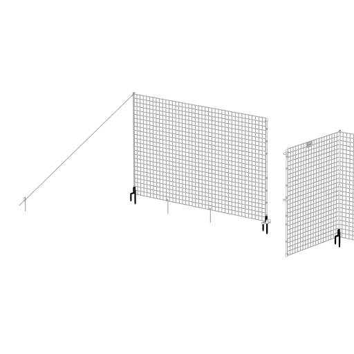 Omlet chicken fencing - forked spike (078.1001)