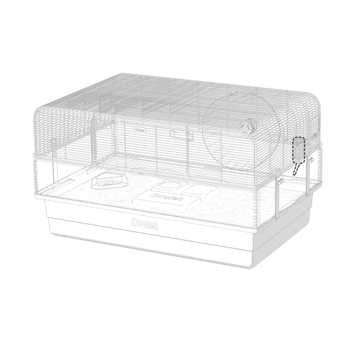 Water bottle for hamsters & gerbils 80ml (810.0301)