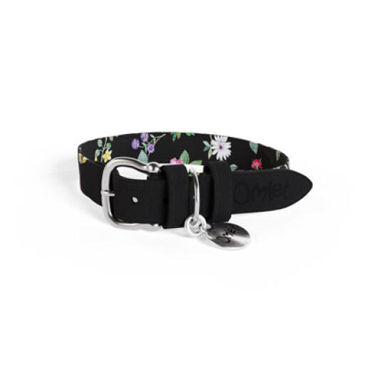 Omlet small dog collar midnight meadow