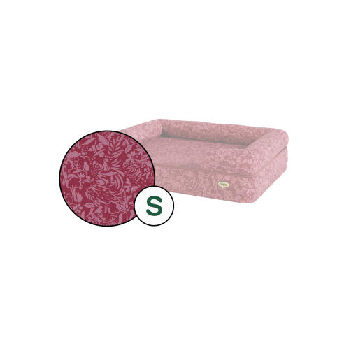 Bolster dog bed cover only small - wild wanderings
