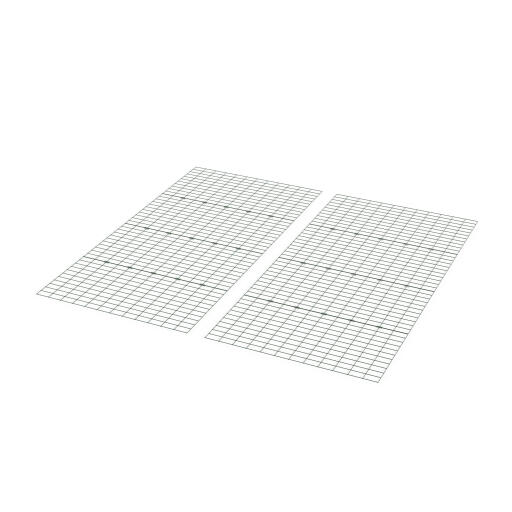 A diagram of underfloor mesh