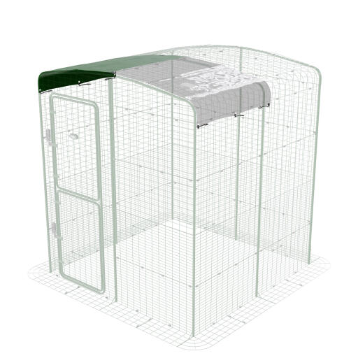Combi cover for walk in run - 2m