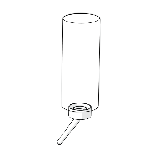 Water bottle 600ml for Eglu Go hutch