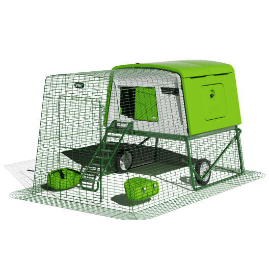 Eglu Cube with 2m run