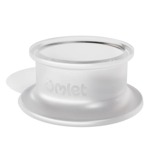 Hamster habitat glass food bowl