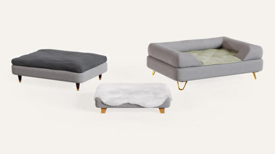 Topology Luxury Dog Bed With Customisable Toppers and Feet Topology Luxury Dog Bed With Customisable Toppers and Feet