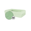 Omlet memory foam bolster dog bed medium in matcha green