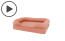 Bolster dog bed
