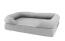 Grey bolster bed for cats
