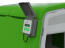 Automatic chicken coop door control panel on Eglu Cube mk2 house