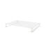 Topology dog bed base and white rail feet