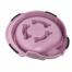 Bamboo bowl dog feeder in pink Bamboo bowl dog feeder in pink