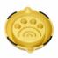 Bamboo bowl dog feeder in yellow Bamboo bowl dog feeder in yellow