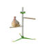 Chicken in the free standing  perch system spring kit