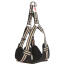 Long paws comfort padded dog harness black Long paws comfort padded dog harness black