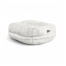 Omlet luxury super soft donut cat bed in snowball white colour Omlet luxury super soft donut cat bed in snowball white colour