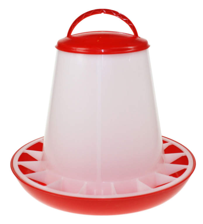 Eton 3kg Plastic Poultry Feeder Feeders Drinkers For Chickens