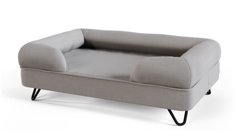 Bolster dog bed (aus 15 colours)