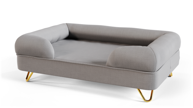 Bolster dog bed (aus 15 colours)