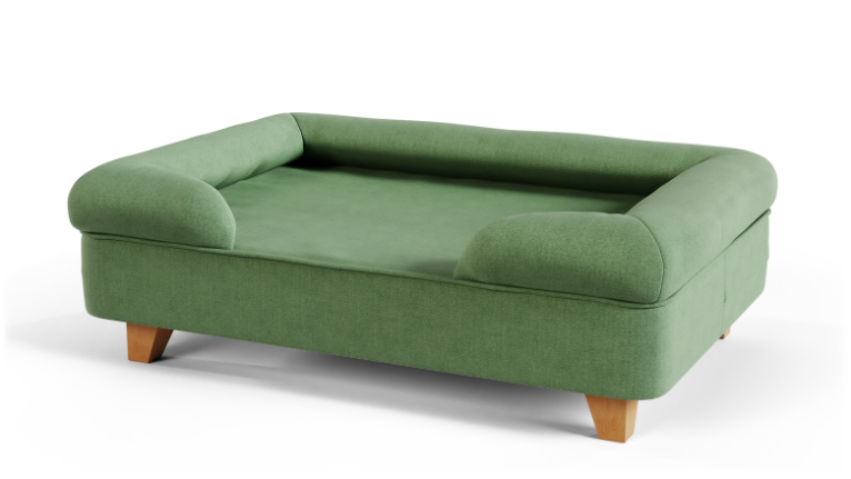 Bolster dog bed (aus 15 colours)
