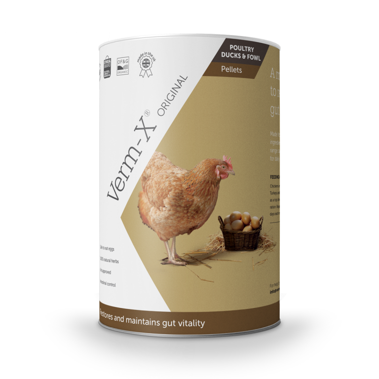 VermX Herbal Pellets for Chickens 250g Vitamins & Tonics for