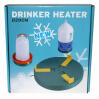 A chicken drinker heater.