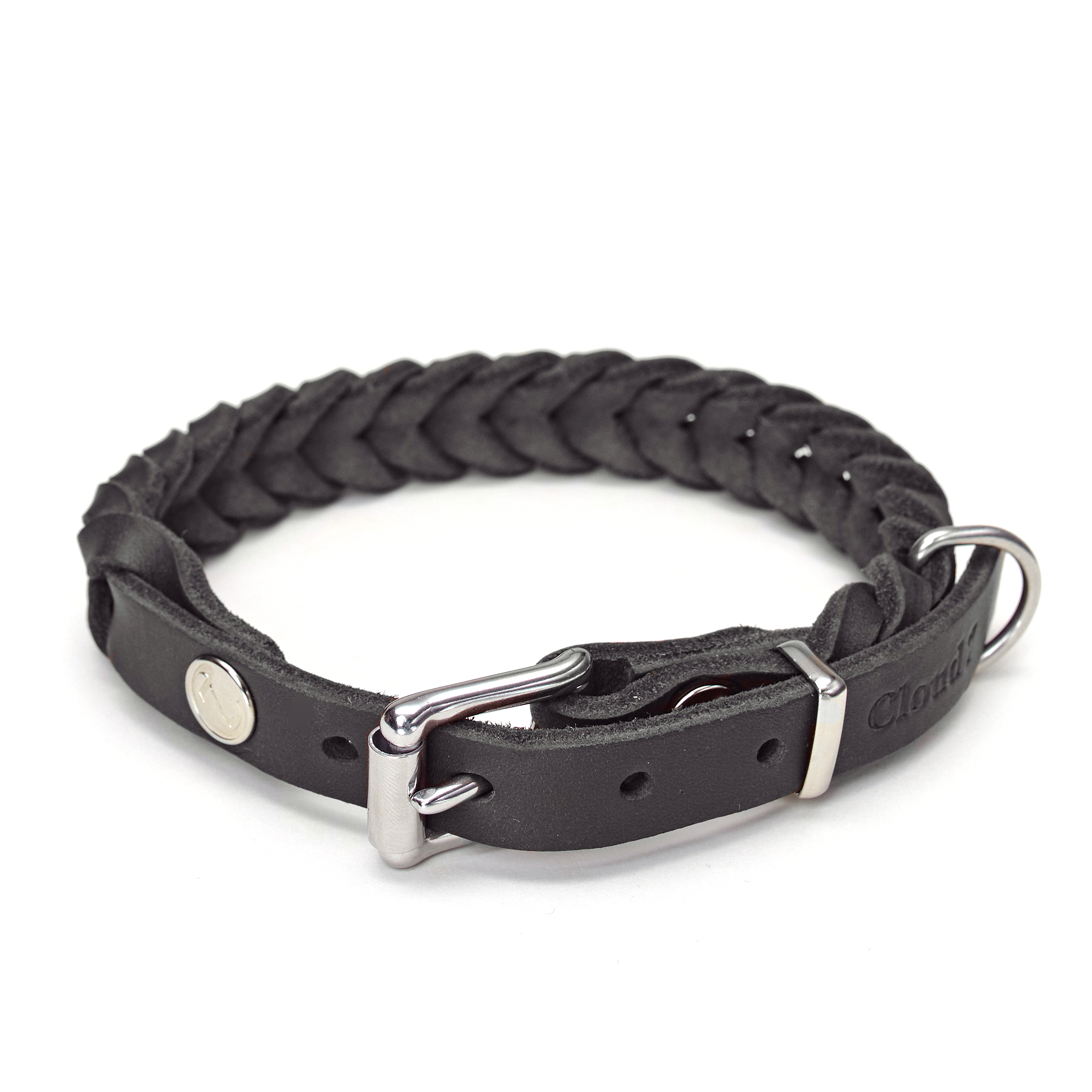 extra small leather dog collar