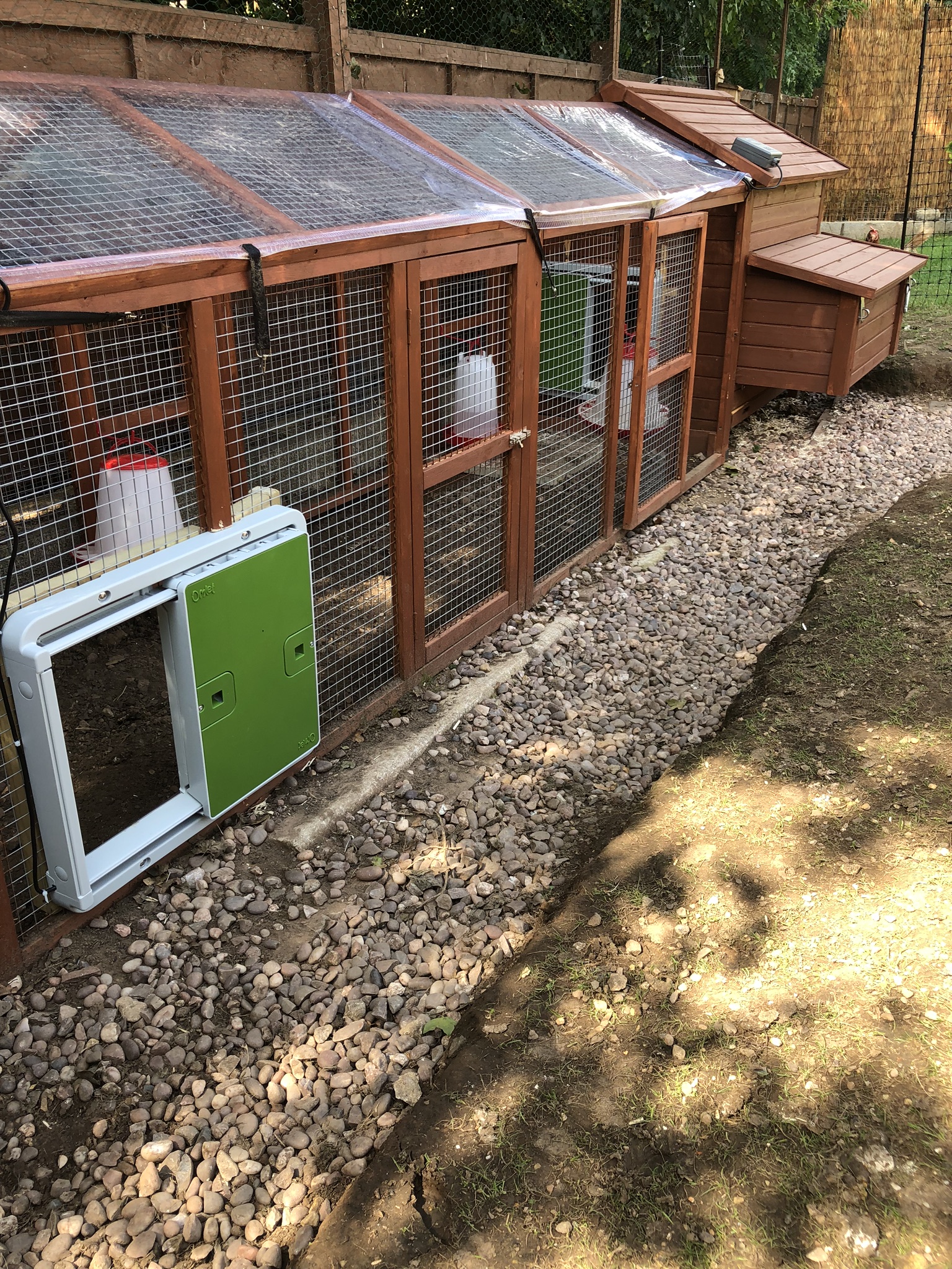 Automatic Chicken Coop Door Grey
