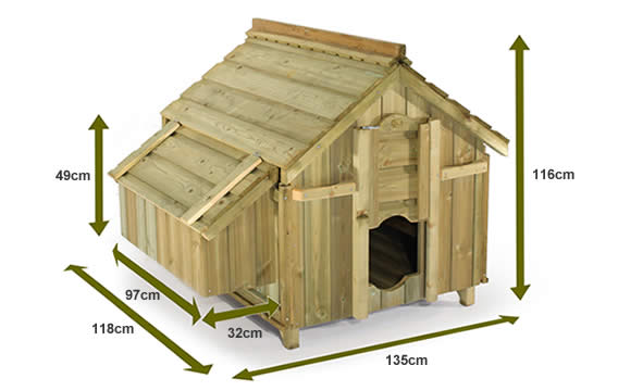 Lenham Chicken Coop by Forsham Cottage Arks | Chicken Keeping | Omlet