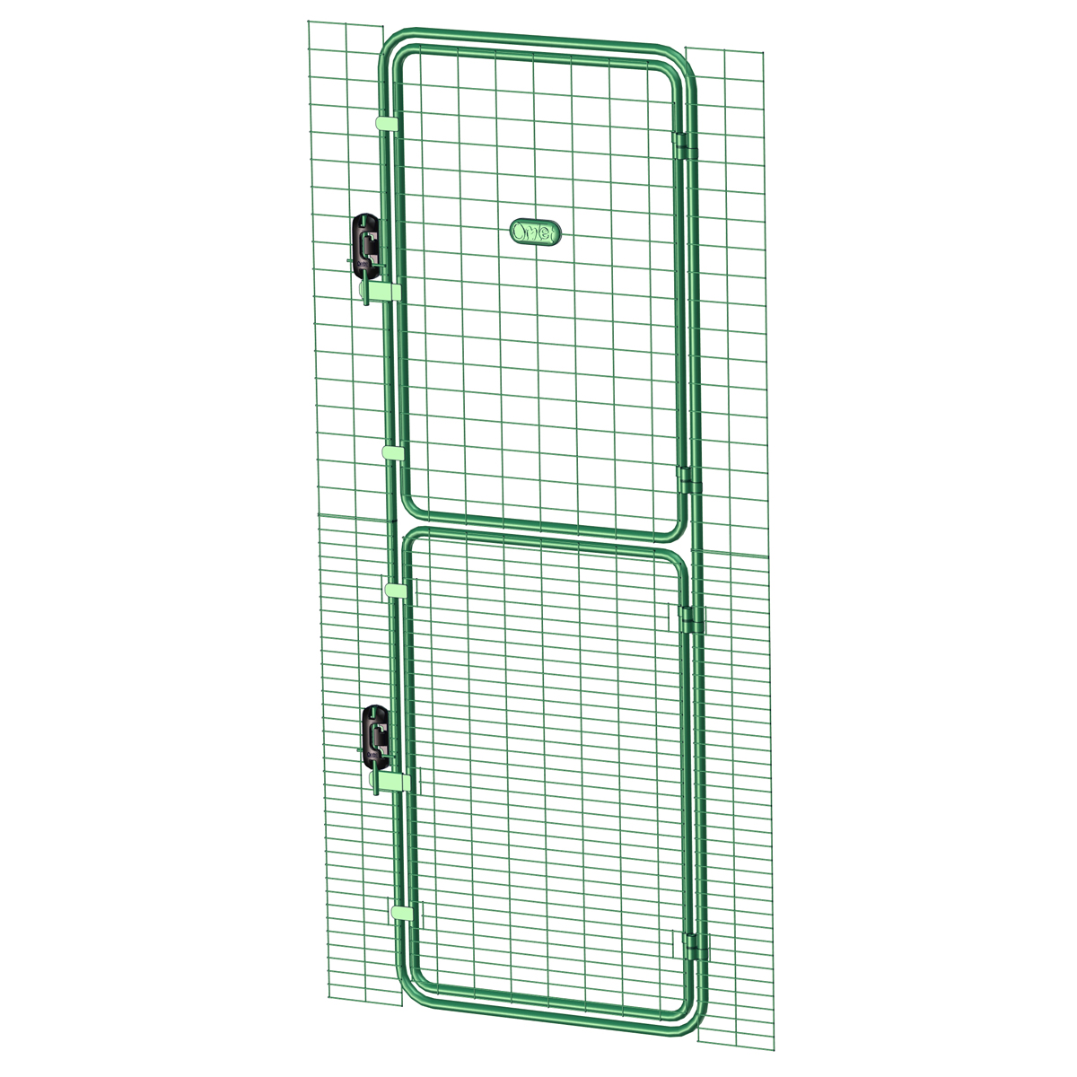 Outdoor Pet Run Top and Bottom Door Omlet